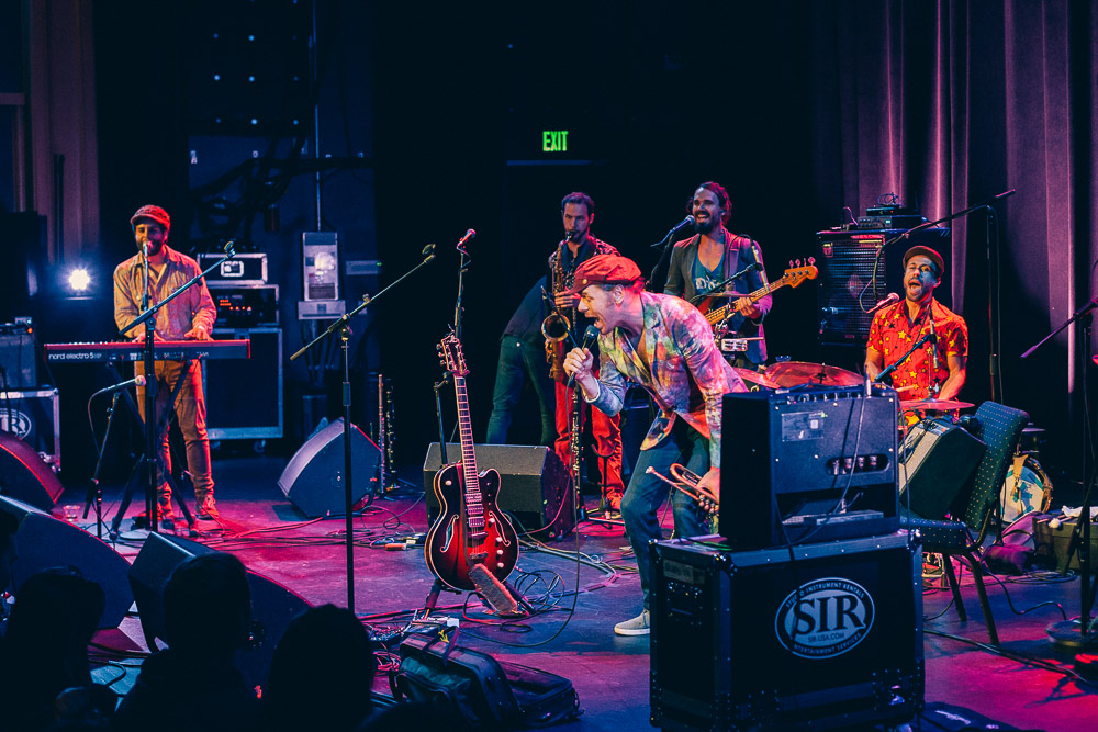 The California Honeydrops, Revolution Hall, photo by Blake Sourisseau