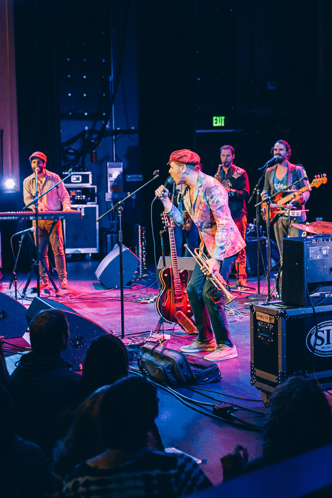 The California Honeydrops, Revolution Hall, photo by Blake Sourisseau