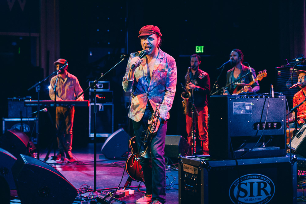 The California Honeydrops, Revolution Hall, photo by Blake Sourisseau