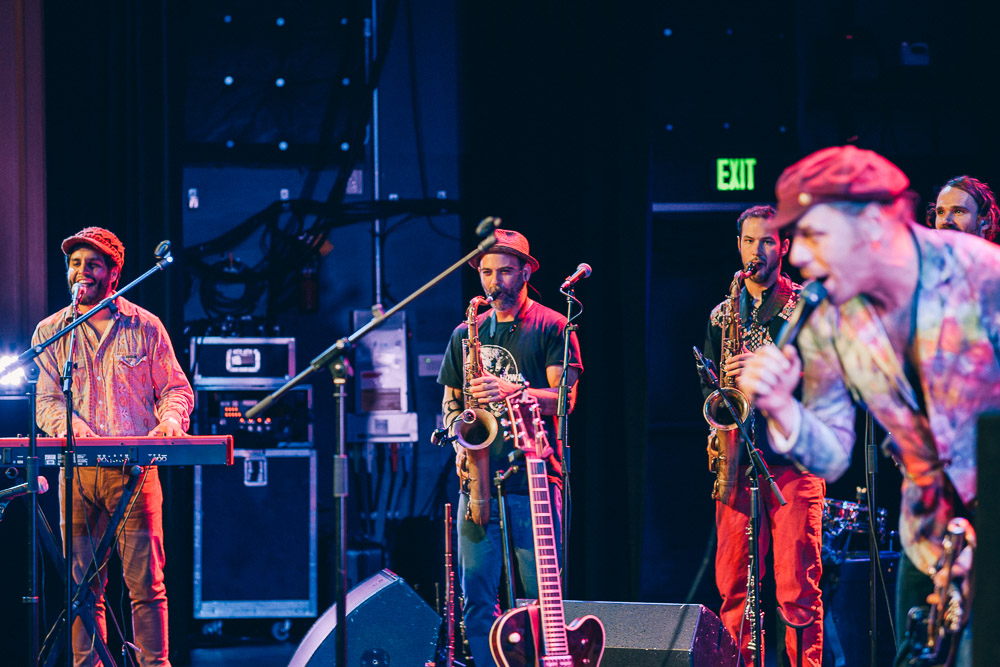 The California Honeydrops, Revolution Hall, photo by Blake Sourisseau