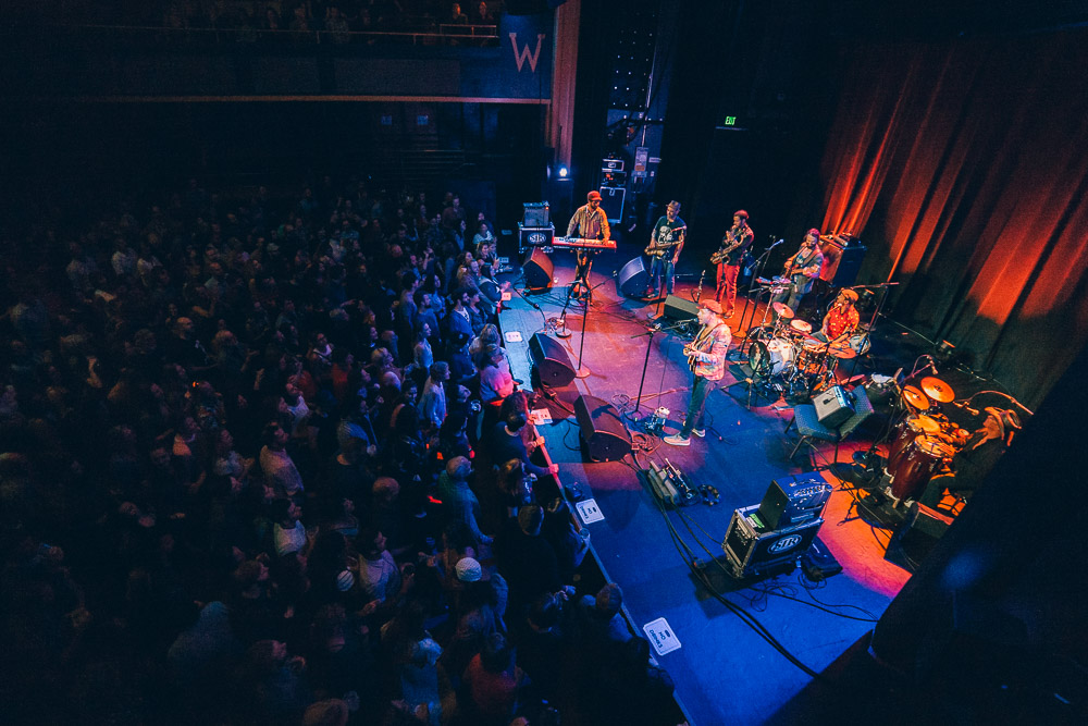 The California Honeydrops, Revolution Hall, photo by Blake Sourisseau