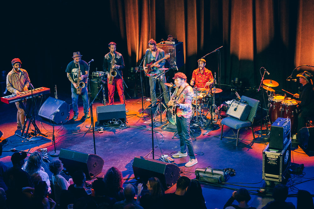 The California Honeydrops, Revolution Hall, photo by Blake Sourisseau