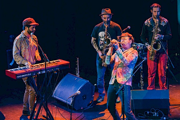 The California Honeydrops live at Revolution Hall on Sept. 29, 2018—click to see more photos by Blake Sourisseau