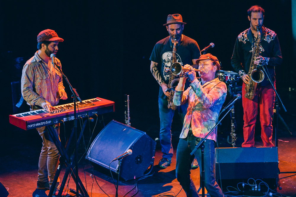 The California Honeydrops, Revolution Hall, photo by Blake Sourisseau