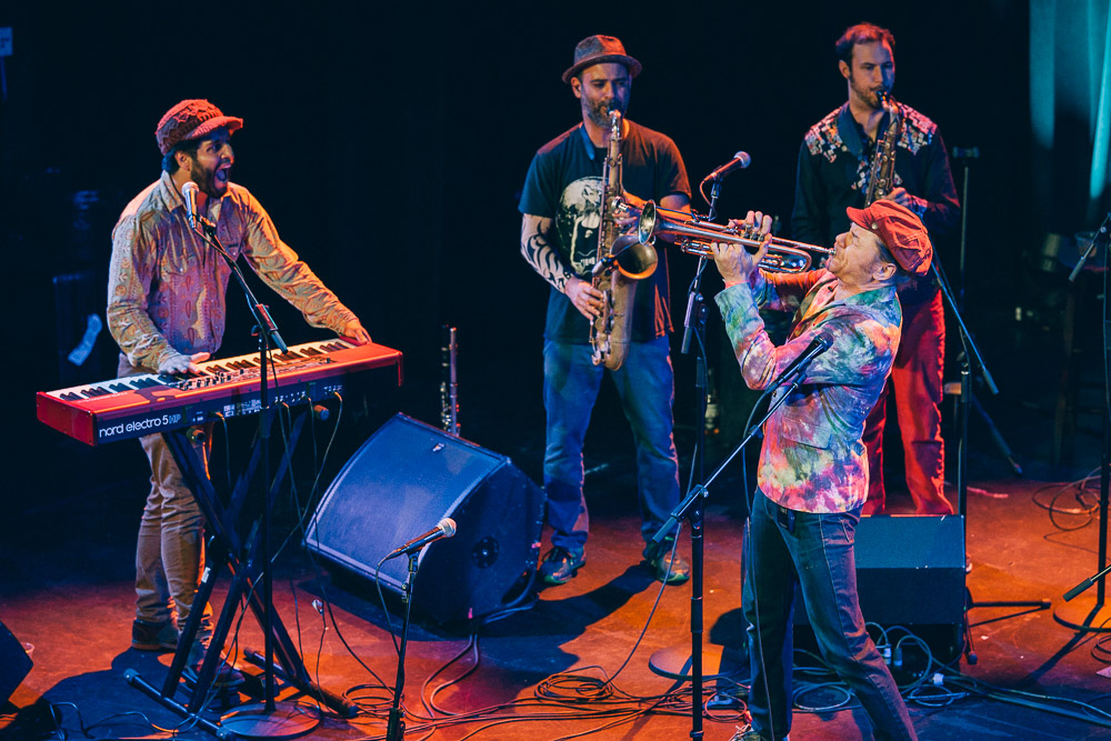 The California Honeydrops, Revolution Hall, photo by Blake Sourisseau