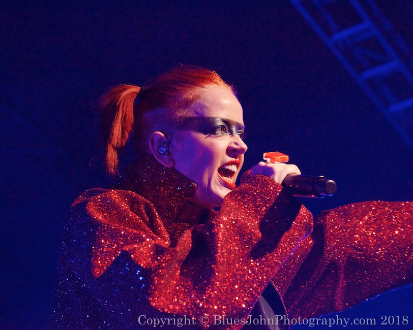 Garbage, Roseland Theater, photo by John Alcala