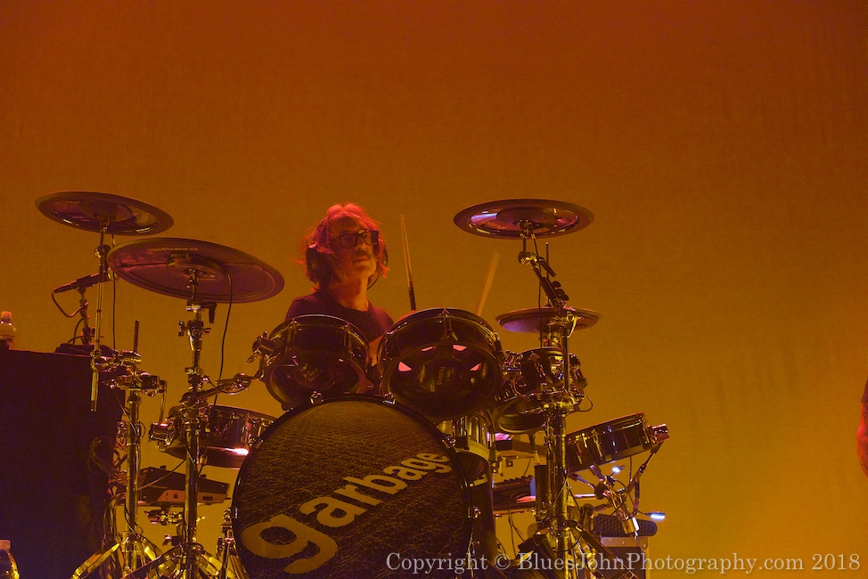 Garbage, Roseland Theater, photo by John Alcala