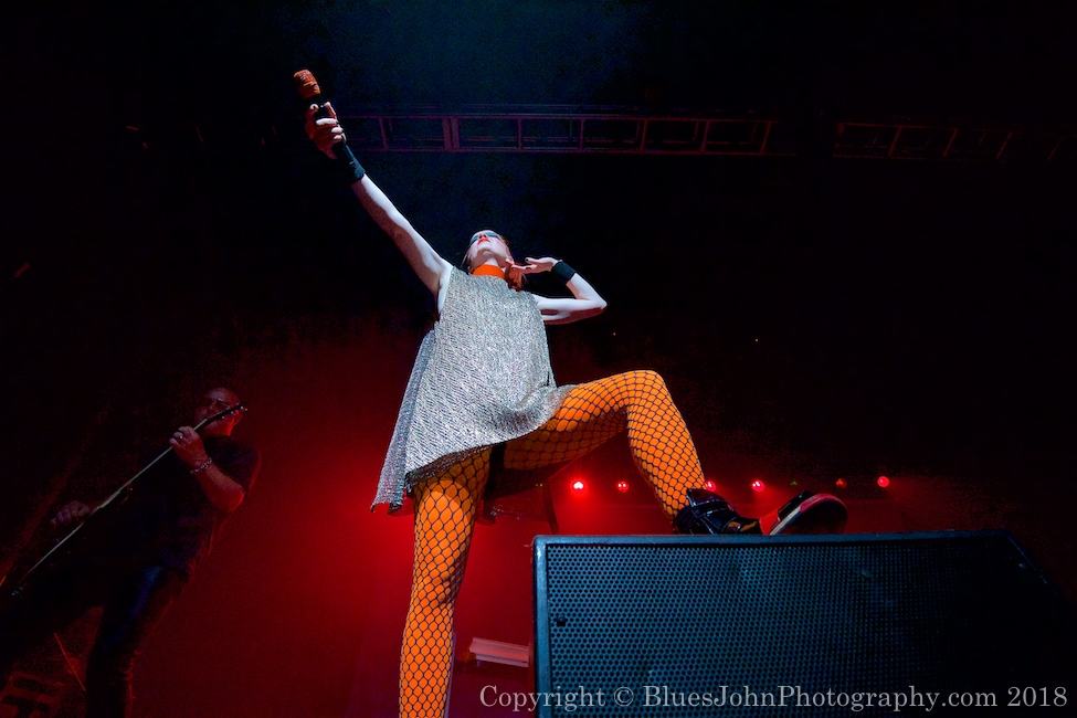 Garbage, Roseland Theater, photo by John Alcala