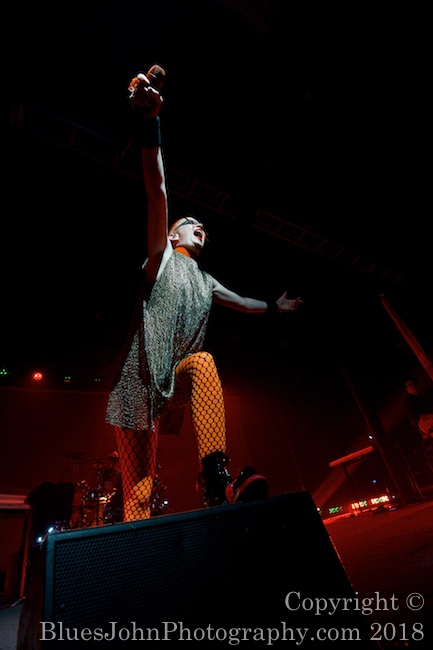Garbage, Roseland Theater, photo by John Alcala