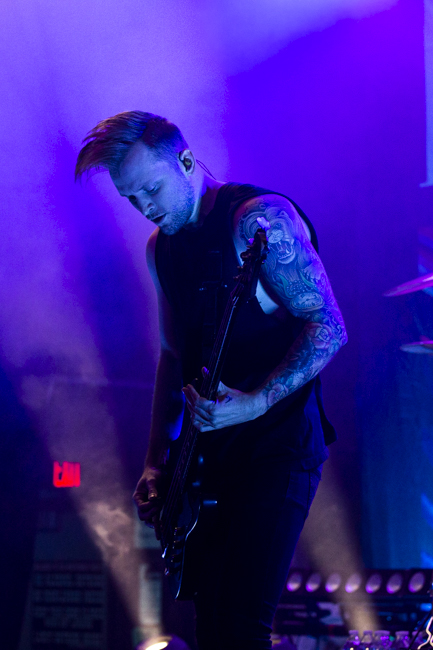 Blessthefall, Hawthorne Theatre, photo by Dune Stewart