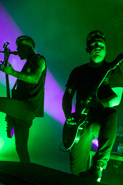 Blessthefall, Hawthorne Theatre, photo by Dune Stewart