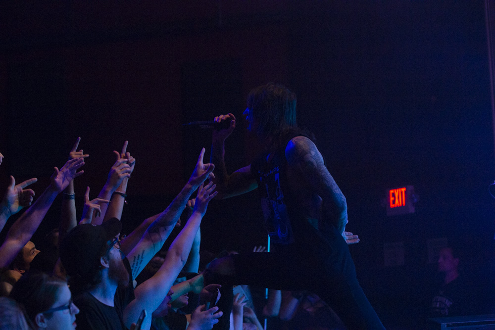 Blessthefall, Hawthorne Theatre, photo by Dune Stewart