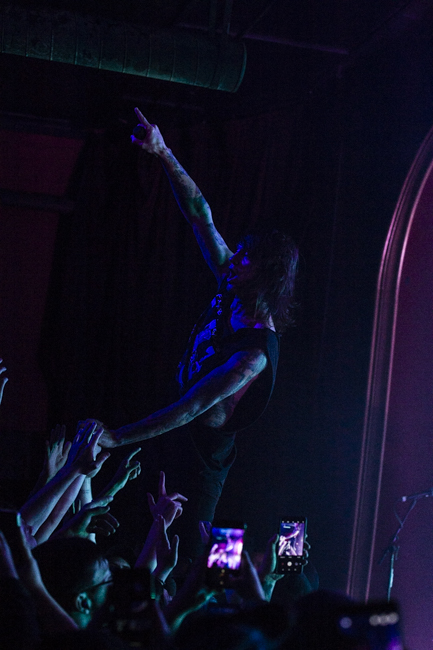 Blessthefall, Hawthorne Theatre, photo by Dune Stewart