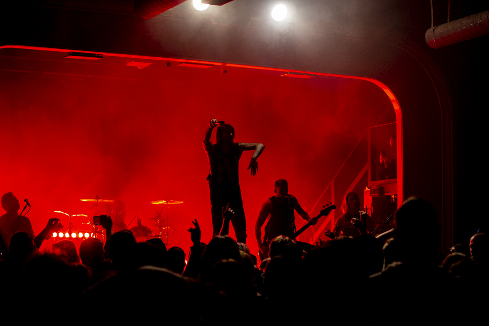 Blessthefall, Hawthorne Theatre, photo by Dune Stewart