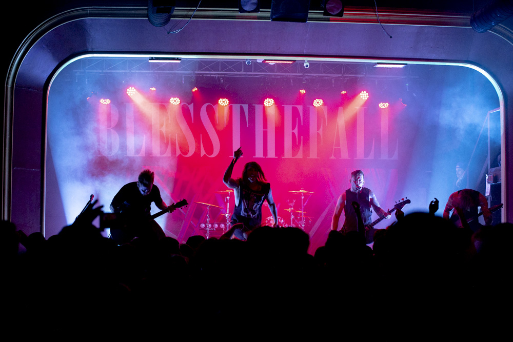 Blessthefall, Hawthorne Theatre, photo by Dune Stewart