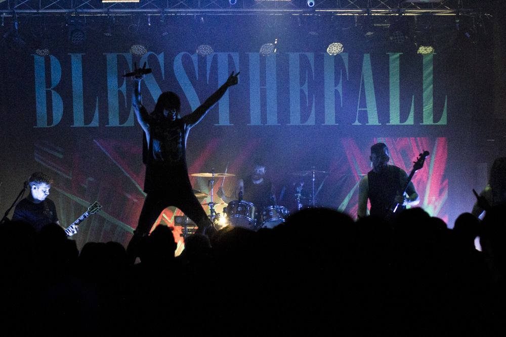 Blessthefall, Hawthorne Theatre, photo by Dune Stewart