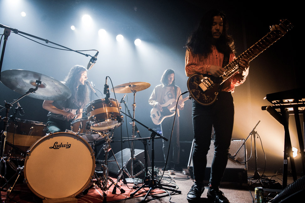 Kikagaku Moyo, Wonder Ballroom, photo by Ignacio Quintana