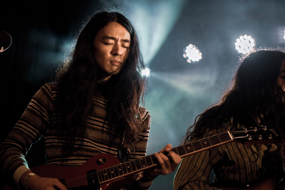 Kikagaku Moyo, Wonder Ballroom, photo by Ignacio Quintana