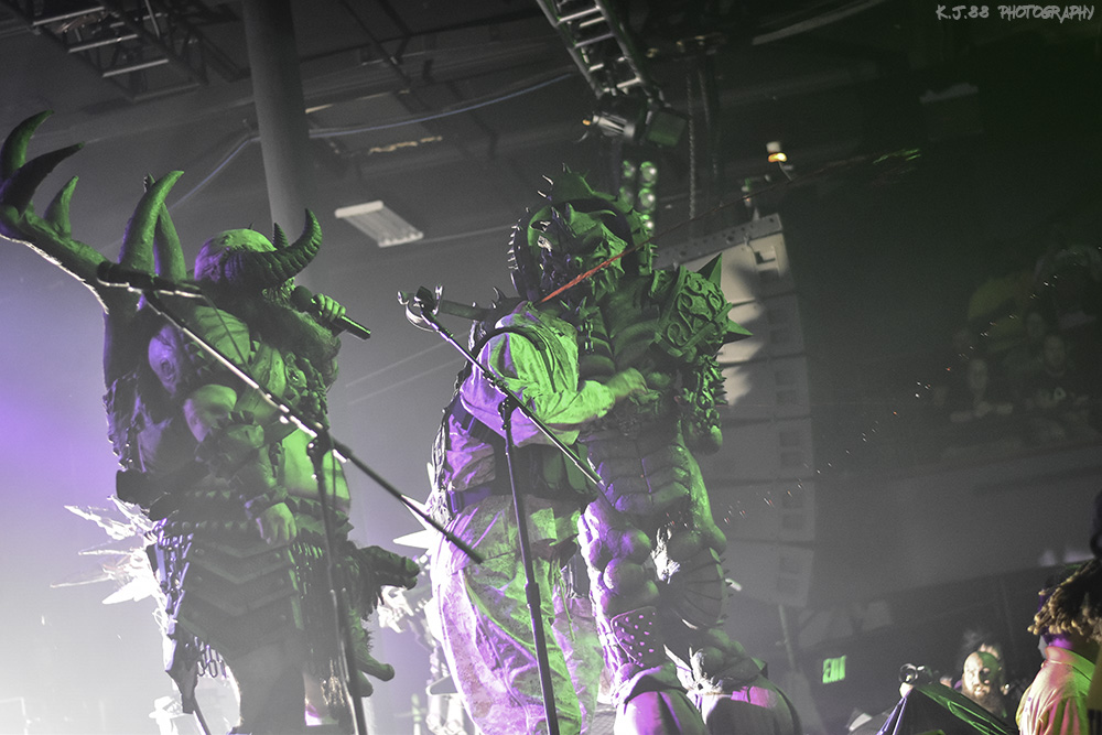 GWAR, Roseland Theater, photo by Kevin Pettigrew