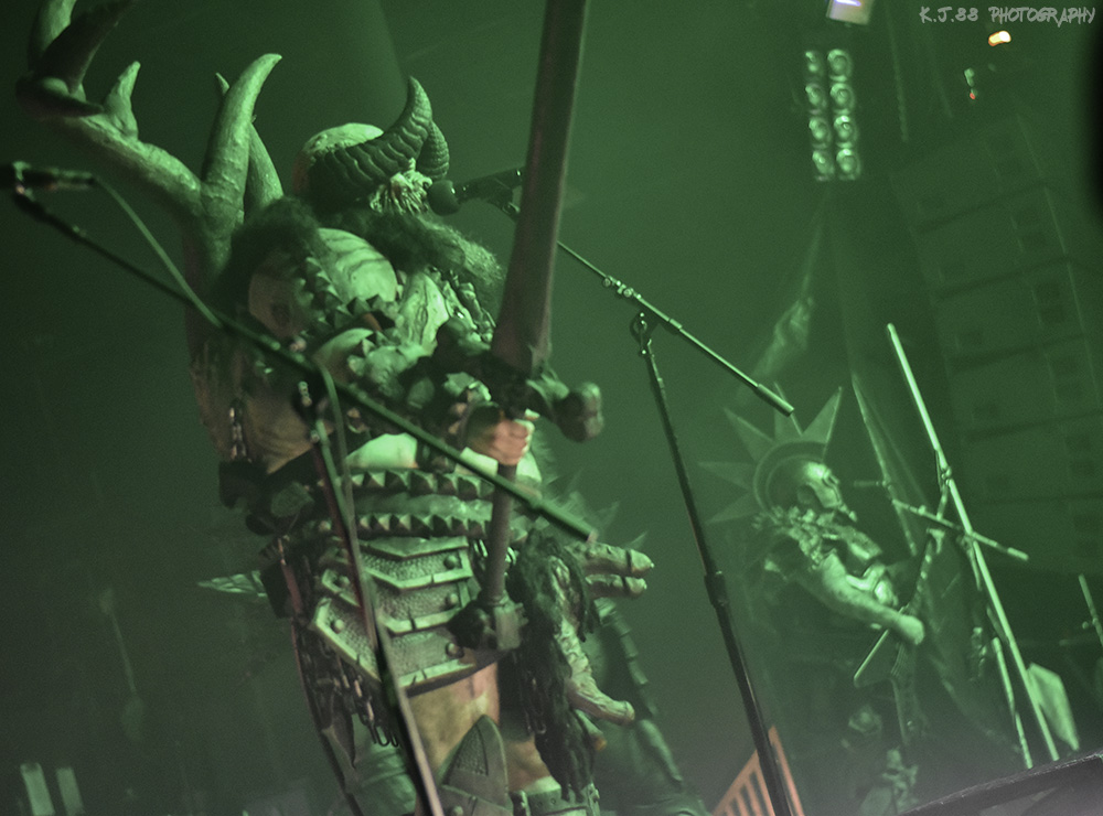 GWAR, Roseland Theater, photo by Kevin Pettigrew