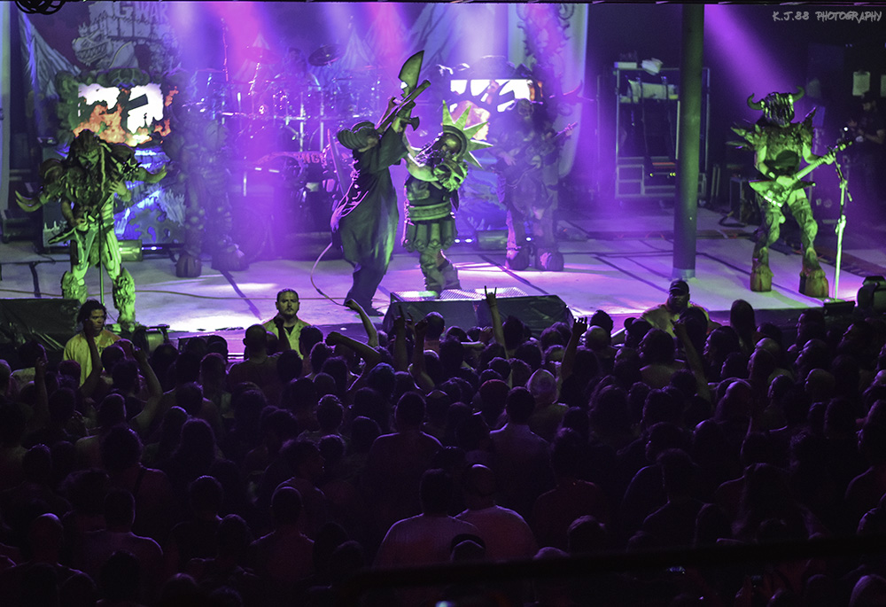 GWAR, Roseland Theater, photo by Kevin Pettigrew