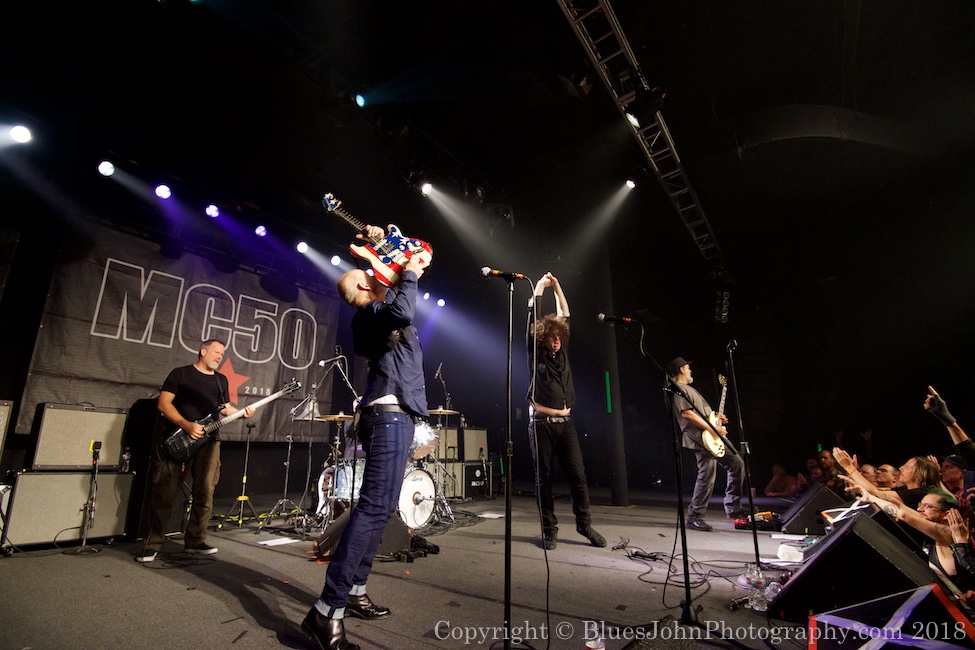 MC50, Roseland Theater, photo by John Alcala