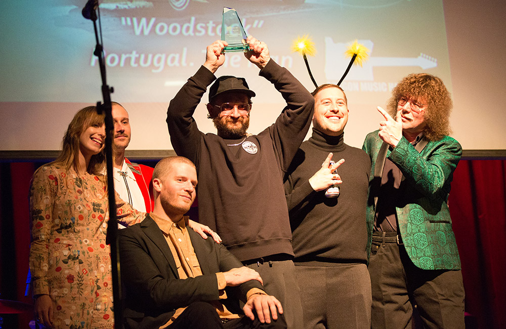 Portugal. The Man, Aladdin Theater, photo by Joe Duquette