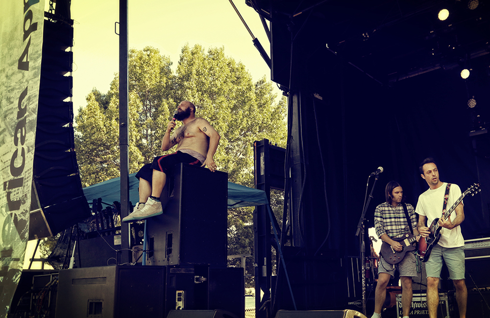 Fucked Up, MusicfestNW, Tom McCall Waterfront Park, photo by Autumn Andel