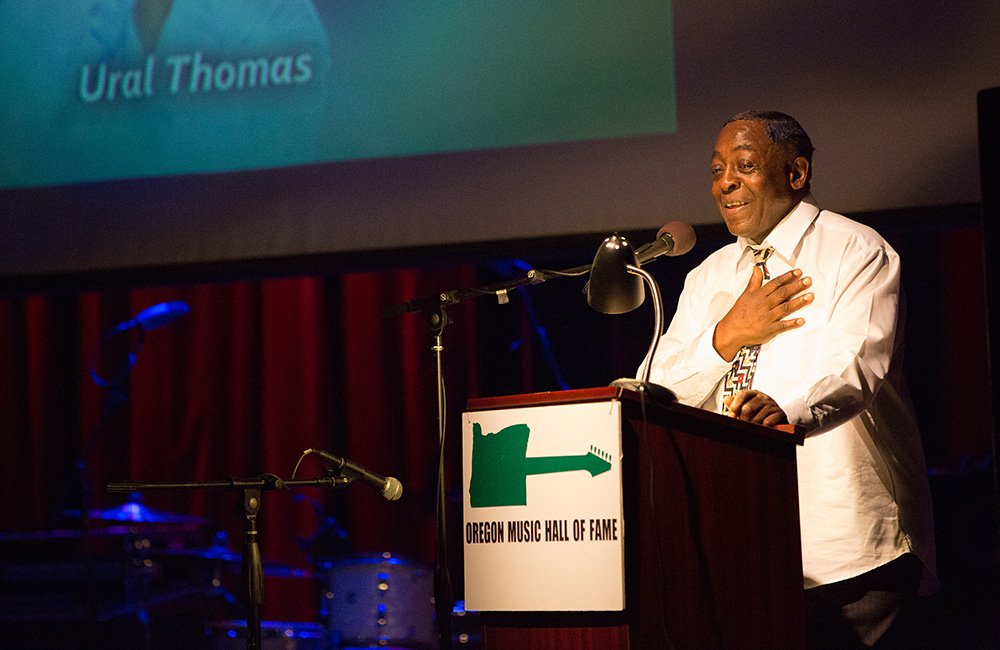 Ural Thomas & The Pain, Aladdin Theater, photo by Joe Duquette