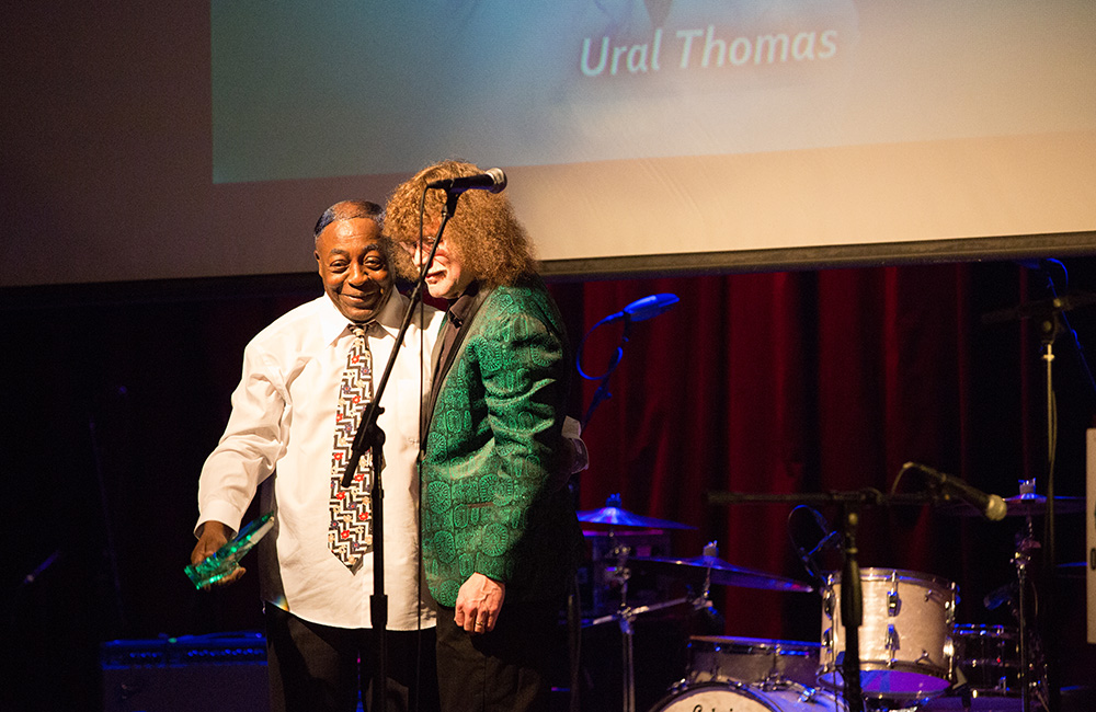 Ural Thomas & The Pain, Aladdin Theater, photo by Joe Duquette