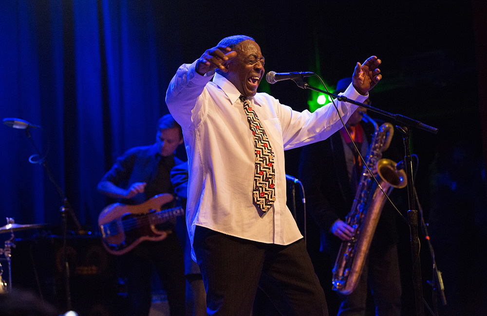 Ural Thomas & The Pain, Aladdin Theater, photo by Joe Duquette