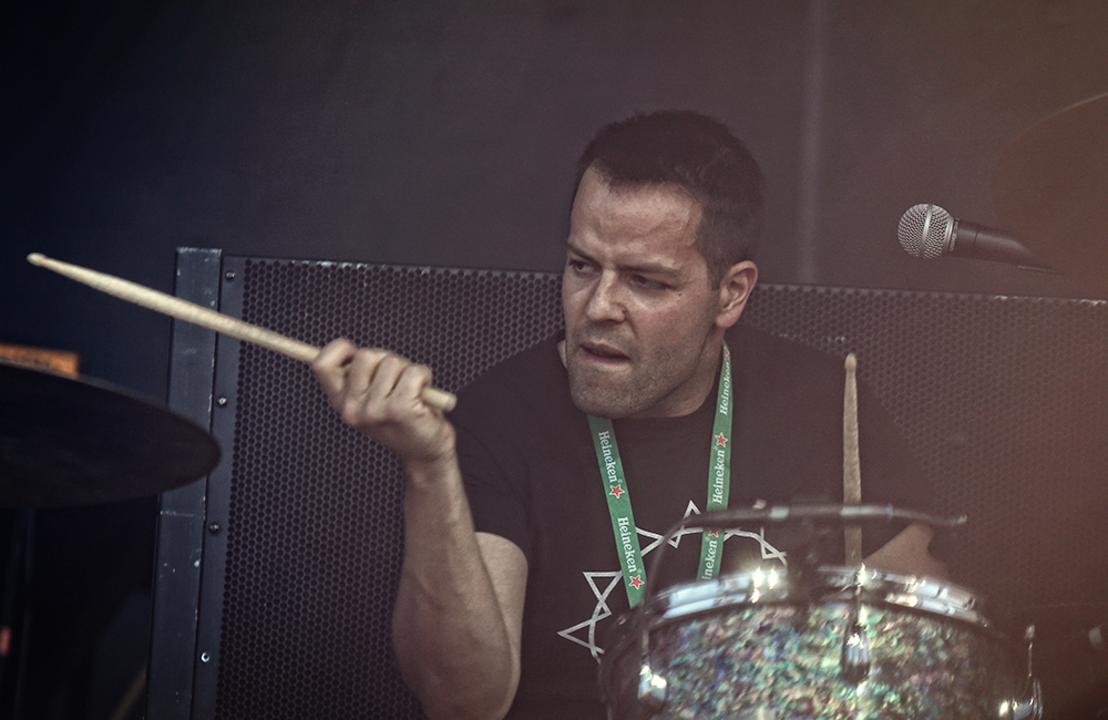 Fucked Up, MusicfestNW, Tom McCall Waterfront Park, photo by Autumn Andel