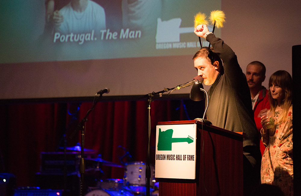 Portugal. The Man, Aladdin Theater, photo by Joe Duquette