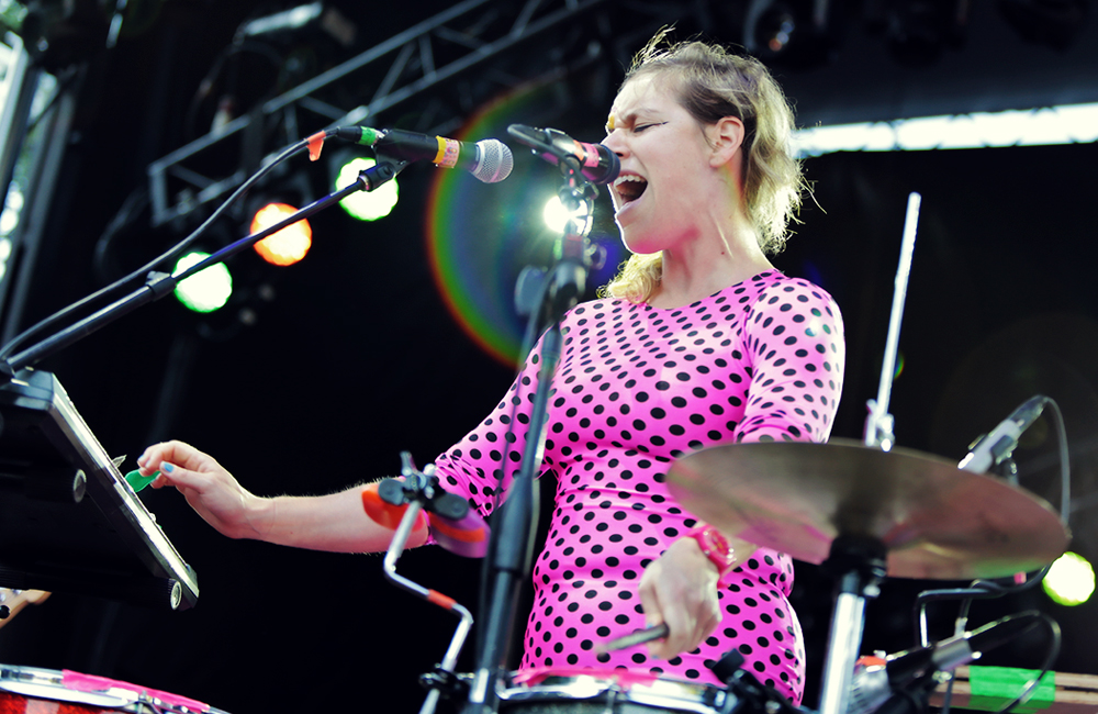 Tune-Yards, MusicfestNW, Tom McCall Waterfront Park, photo by Autumn Andel