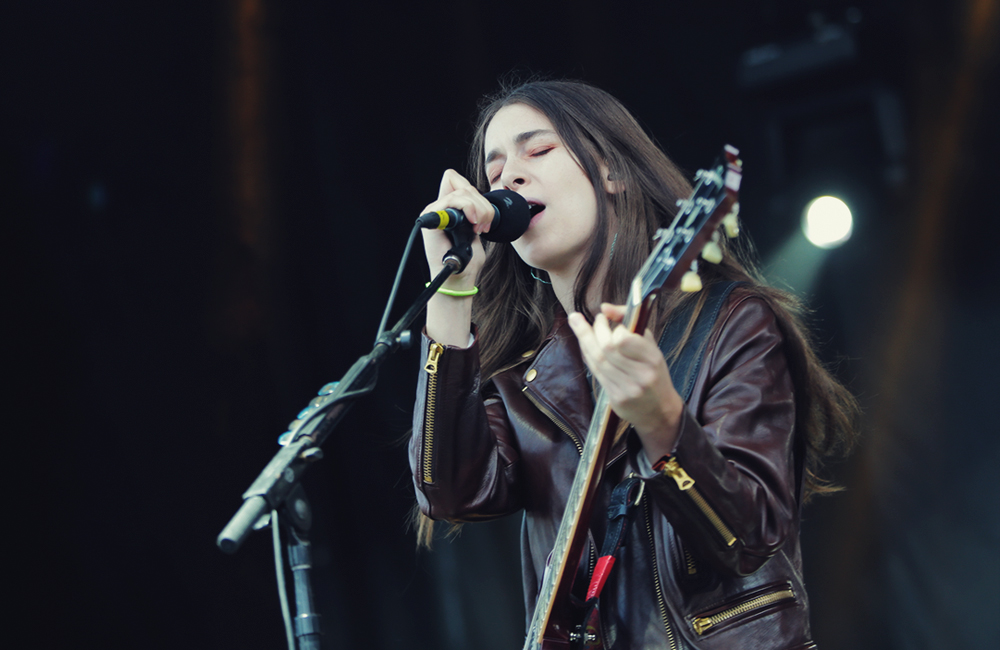 HAIM, MusicfestNW, Tom McCall Waterfront Park, photo by Autumn Andel