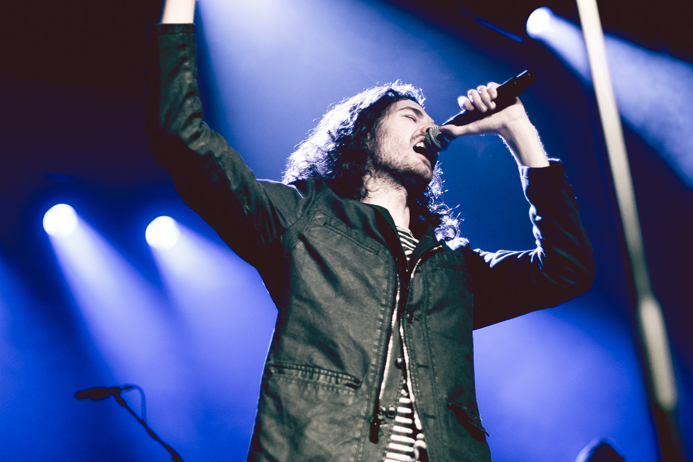 Hozier, Roseland Theater, photo by Austen Maddox