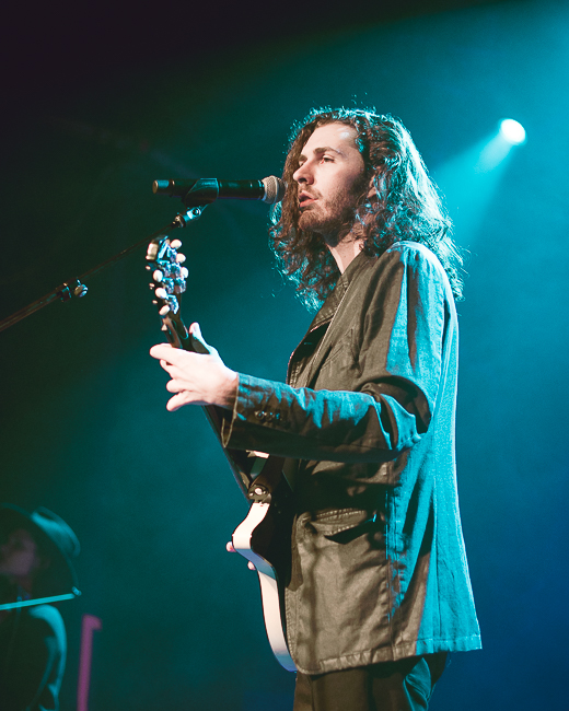 Hozier, Roseland Theater, photo by Austen Maddox