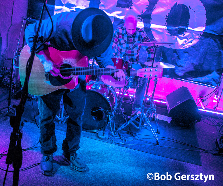 Jon Fro, The Space Concert Club, photo by Bob Gersztyn