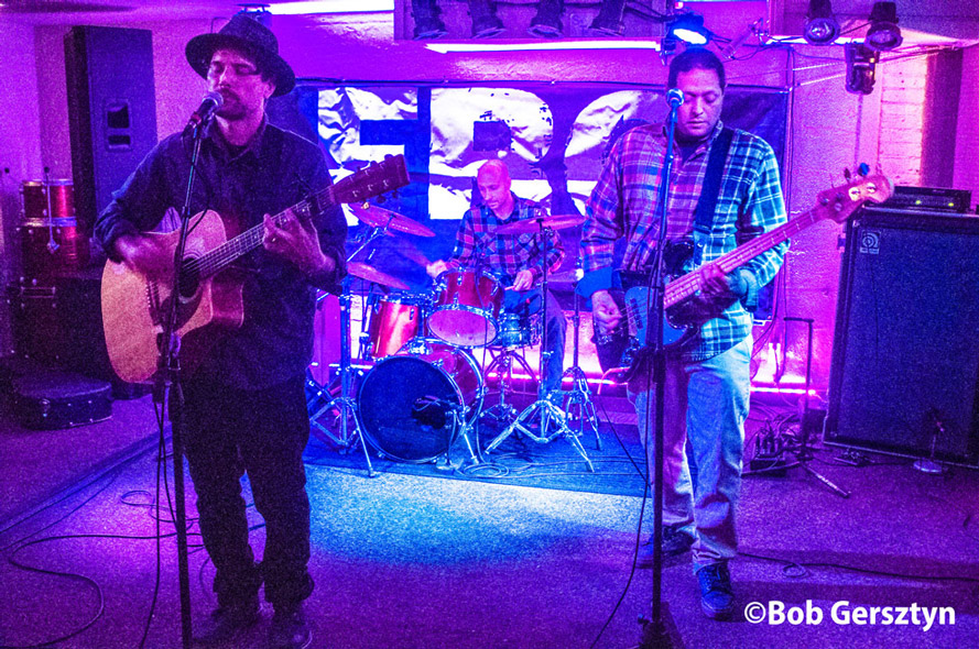 Jon Fro, The Space Concert Club, photo by Bob Gersztyn