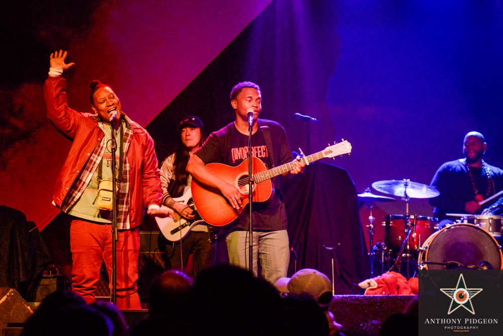 TiRon & Ayomari, The Last Artful, Dodgr, Roseland Theater, photo by Anthony Pidgeon