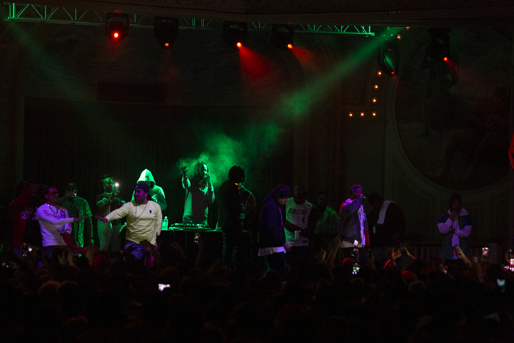 Shoreline Mafia, Crystal Ballroom, photo by Dune Stewart