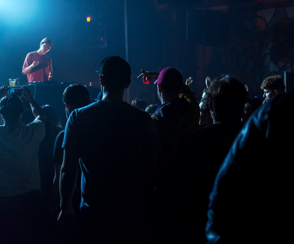 Giraffage, Wonder Ballroom, photo by Katie Roggemann