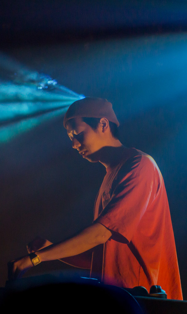Giraffage, Wonder Ballroom, photo by Katie Roggemann