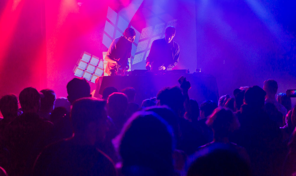 Giraffage, Wonder Ballroom, photo by Katie Roggemann