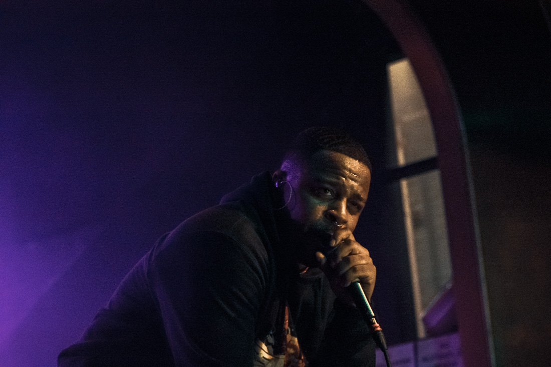 Azizi Gibson, Hawthorne Theatre, photo by Henry Ward