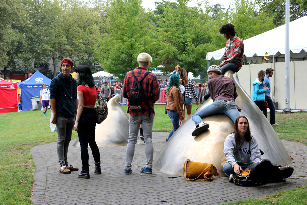 Bumbershoot, Seattle Center, photo by Christina Bay