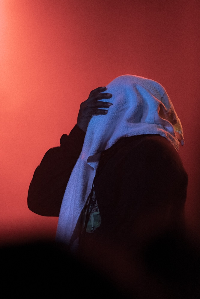 Azizi Gibson, Hawthorne Theatre, photo by Henry Ward