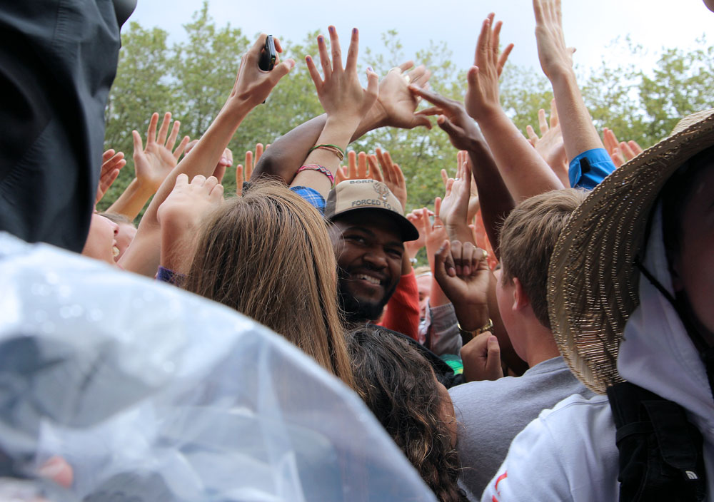 Sam Lachow, Raz Simone, Bumbershoot, Seattle Center, photo by Christina Bay
