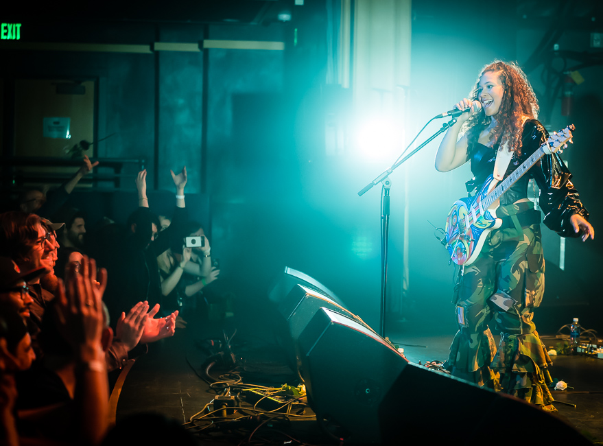 Francesca Simone, Revolution Hall, She Shreds Magazine, photo by Miguel Padilla