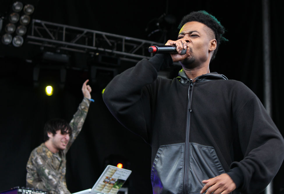 Danny Brown, Bumbershoot, Seattle Center, photo by Christina Bay